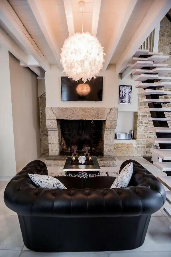 Au Domaine Des Anges, 3 Gites Luxueux Avec Jacuzzi Privatif, Sauna, Mini-Piscine, Piscine Exterieure Chauffee En Saison Bain-de-Bretagne 0*,